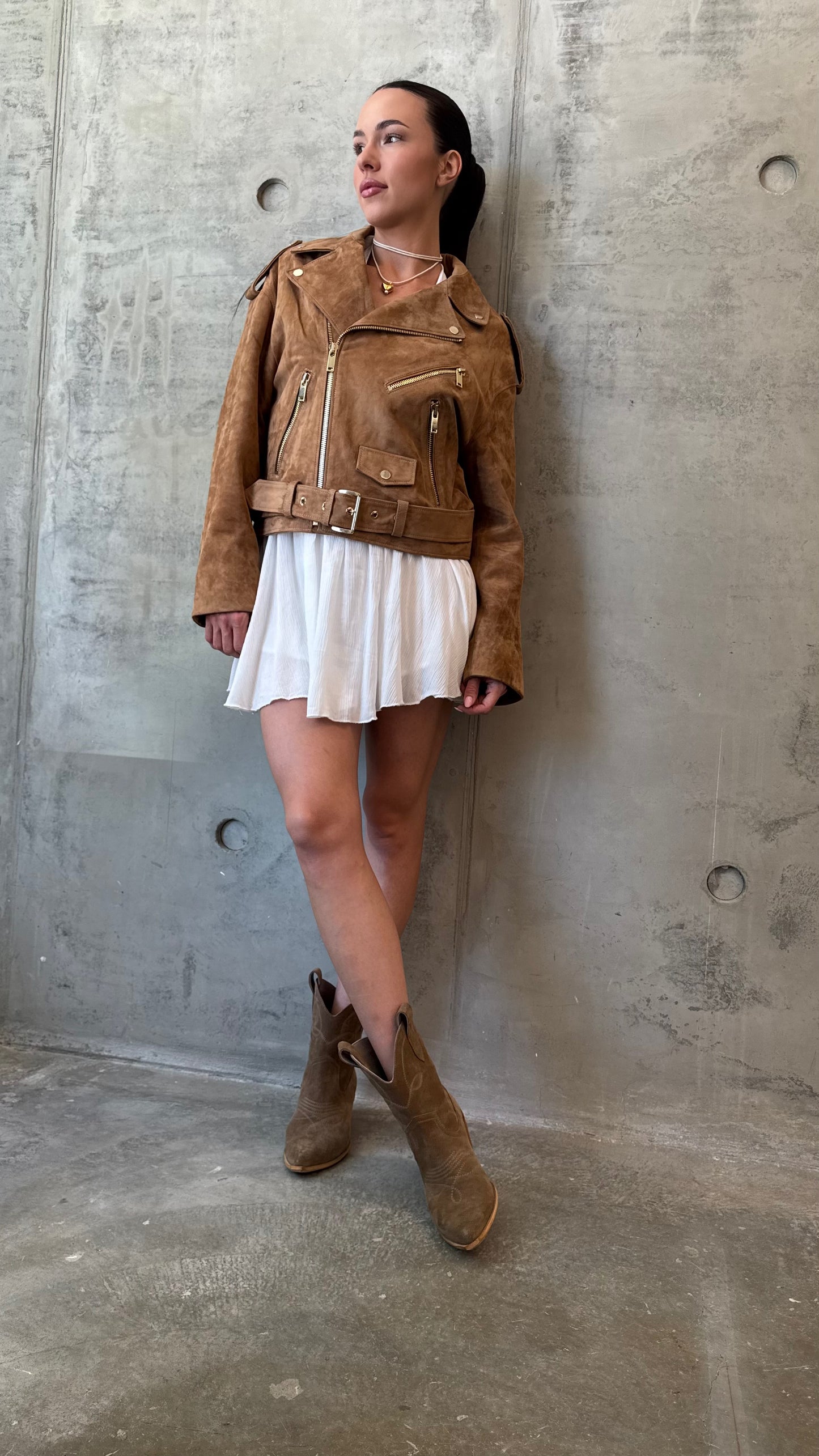 Camel Suede
