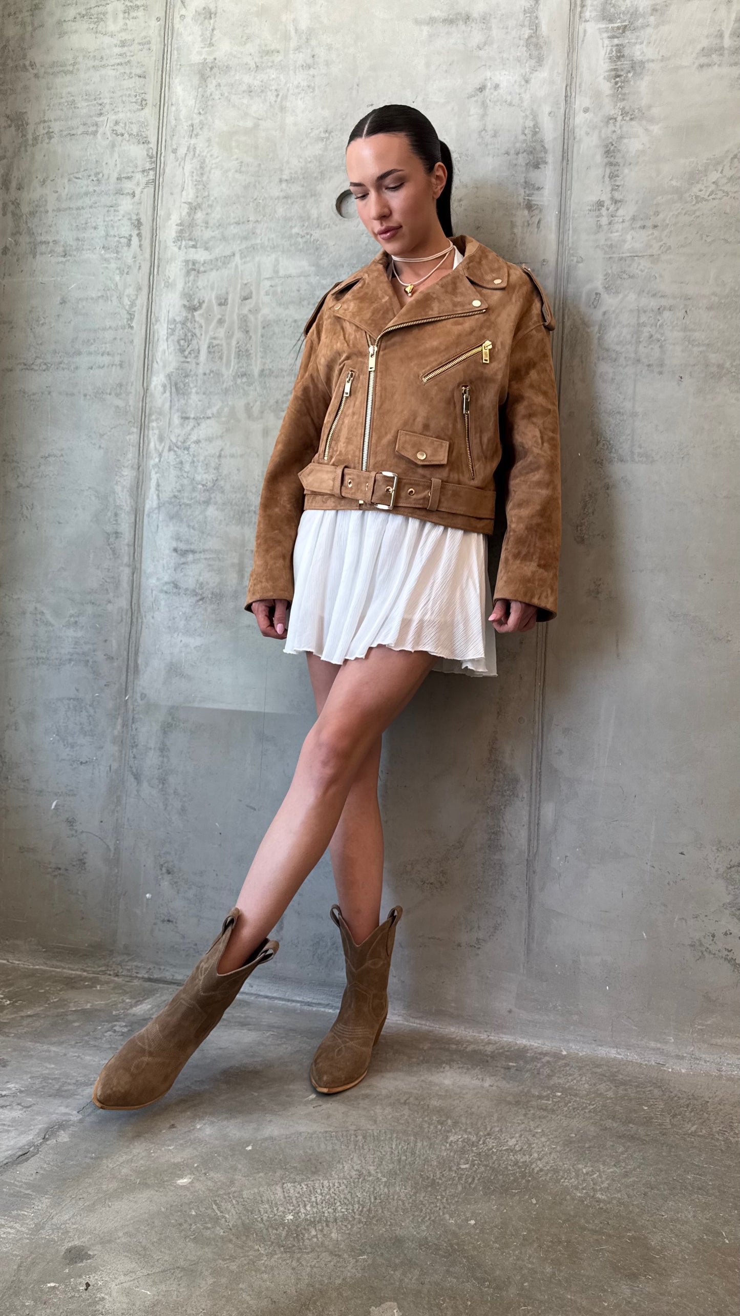 Camel Suede