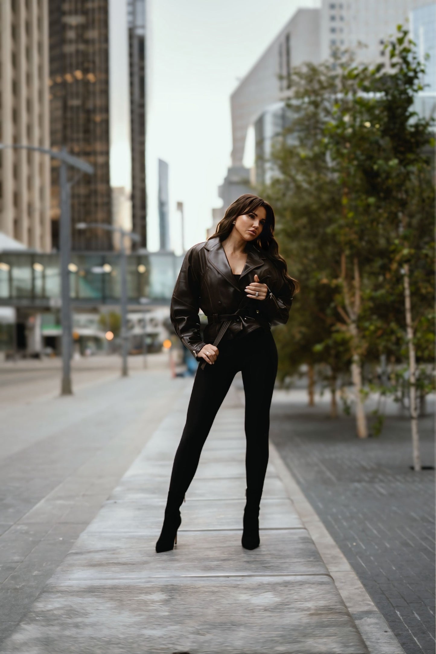 Leather jacket