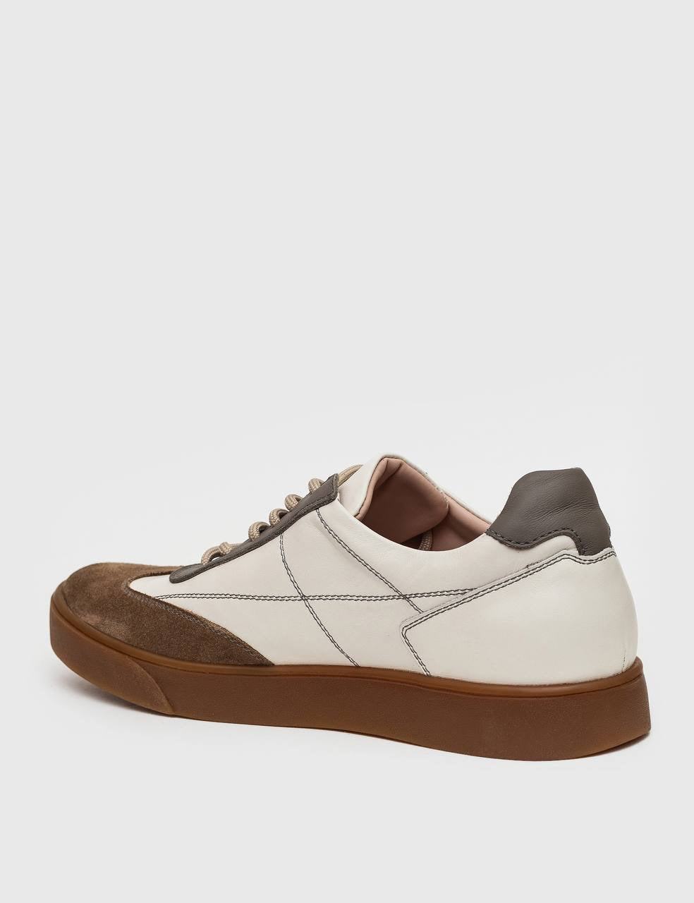 Leather Combination Sneakers