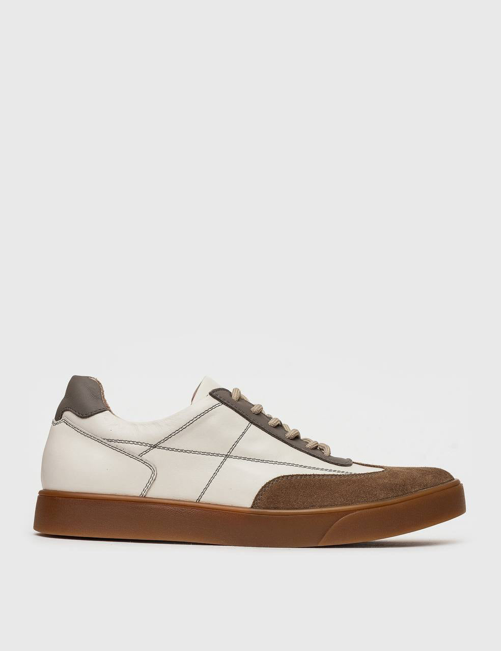 Leather Combination Sneakers