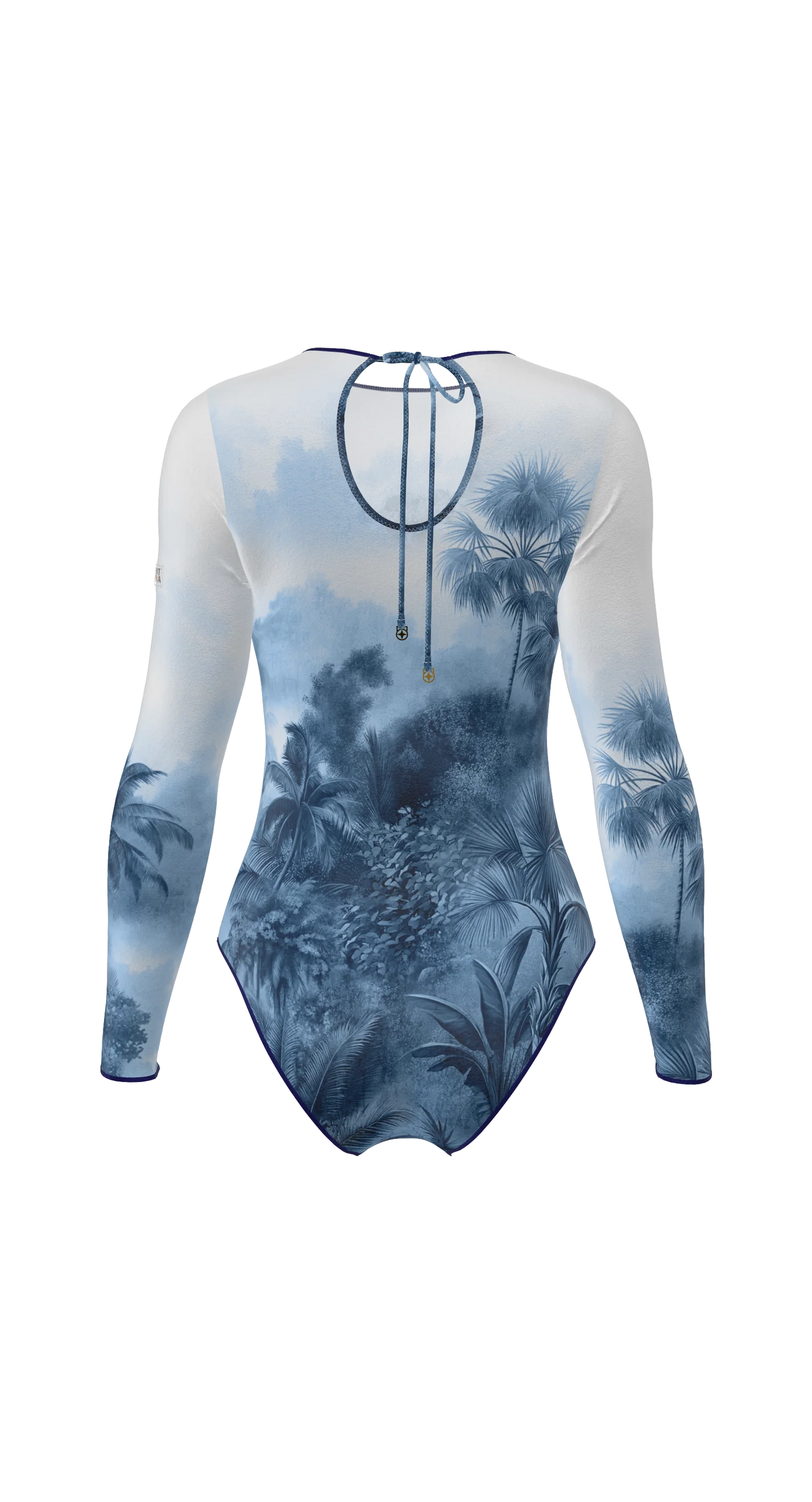 Mexico - One-Piece Swimsuit - Blue Whisper