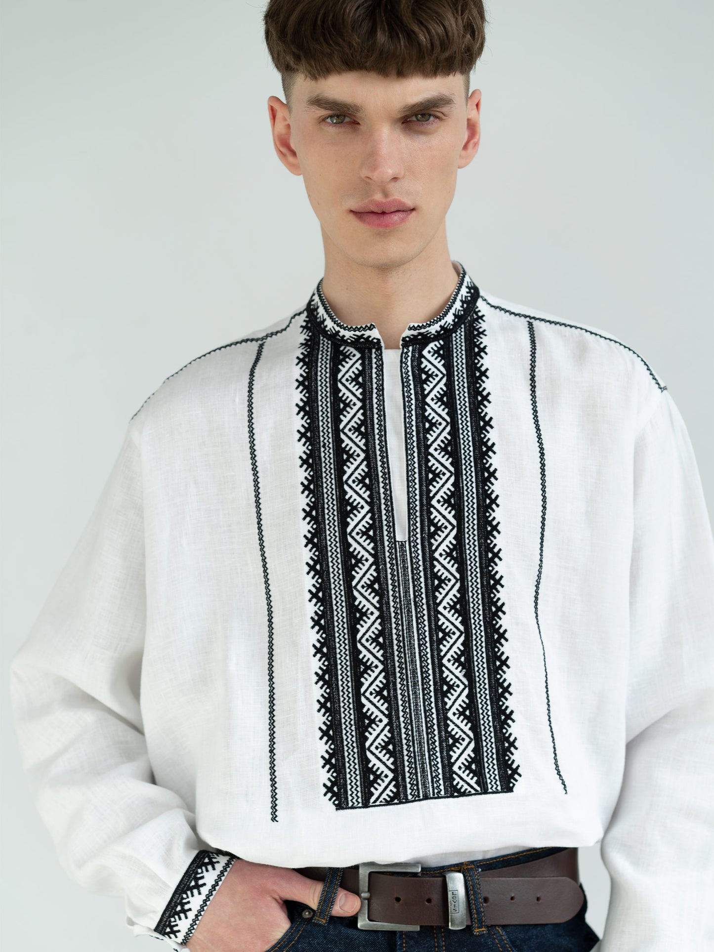 Embroidered shirt Vinnytska for men