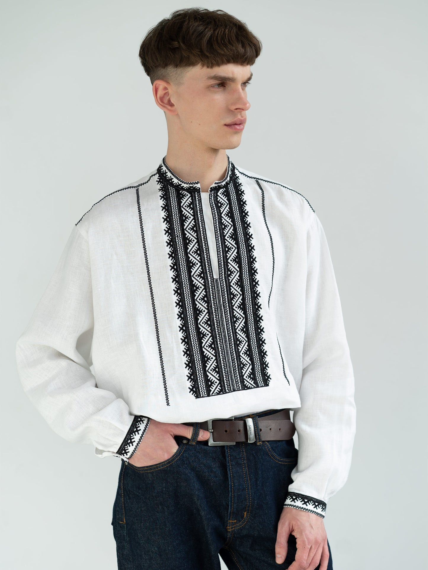 Embroidered shirt Vinnytska for men