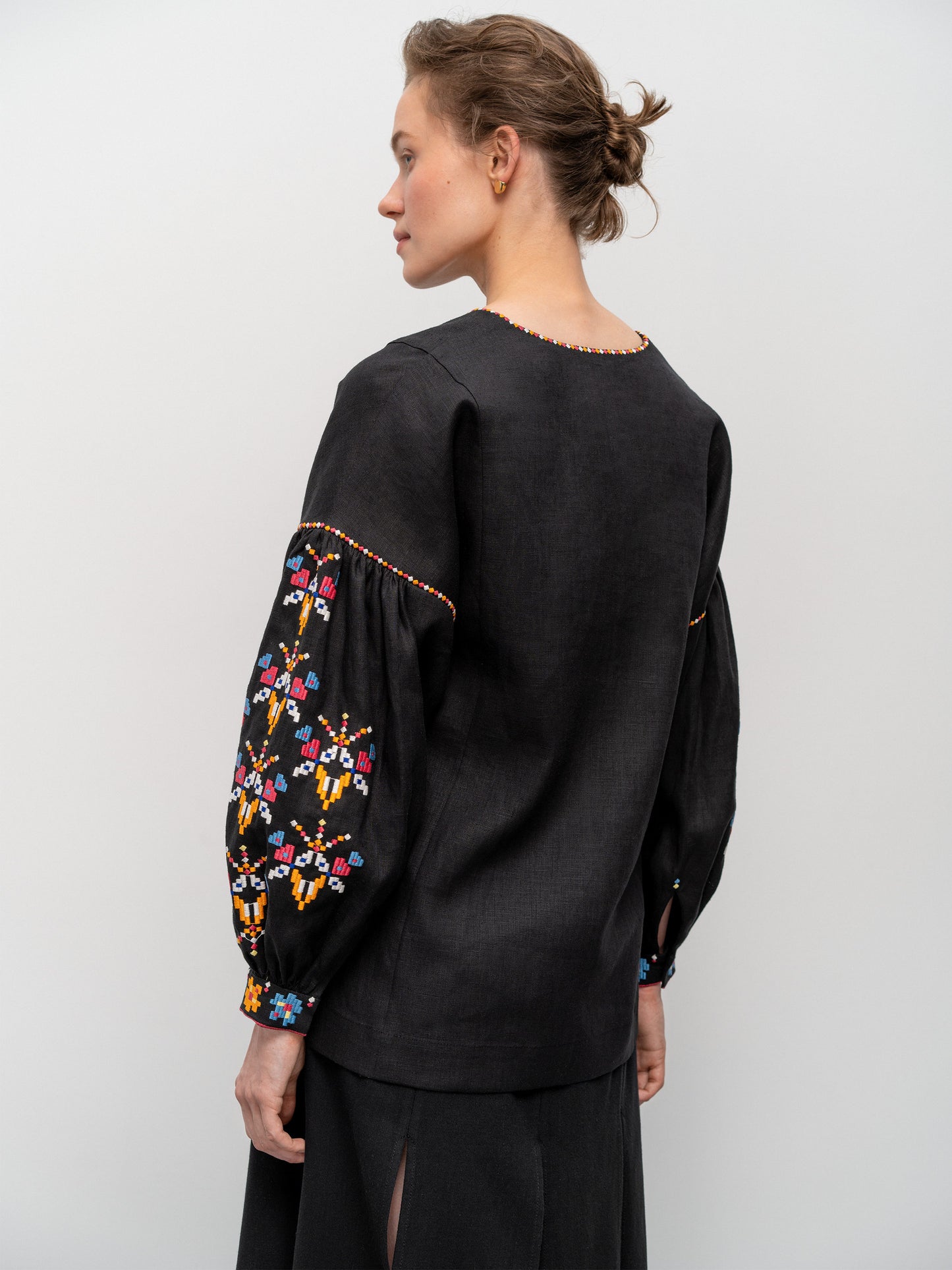 Women's embroidered shirt Zakarpatska