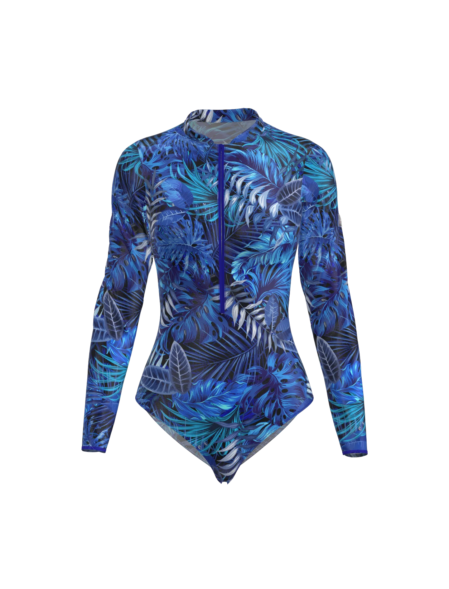 Philadelphia - One Piece Swimsuit - Electric leaves