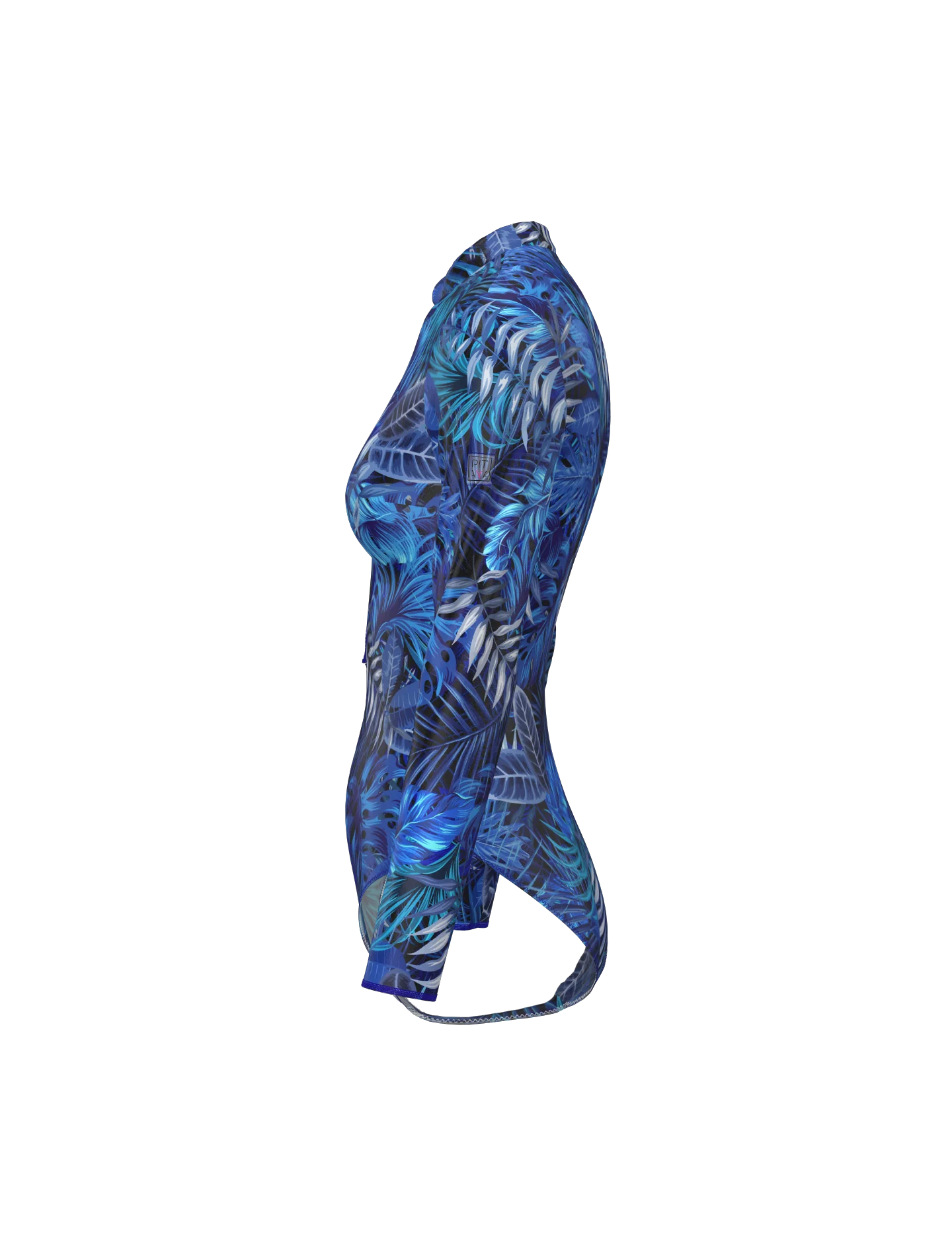 Philadelphia - One Piece Swimsuit - Electric leaves
