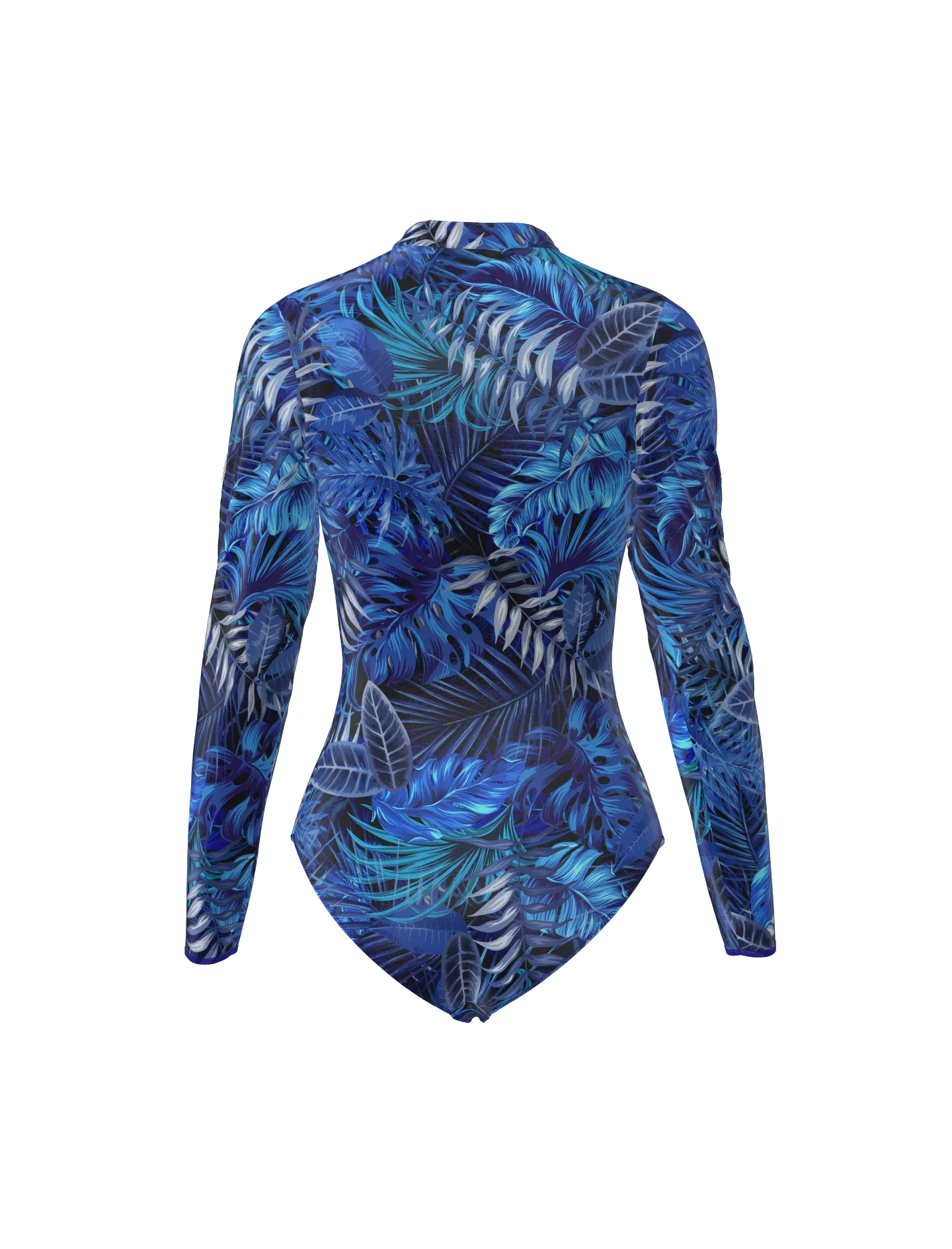 Philadelphia - One Piece Swimsuit - Electric leaves