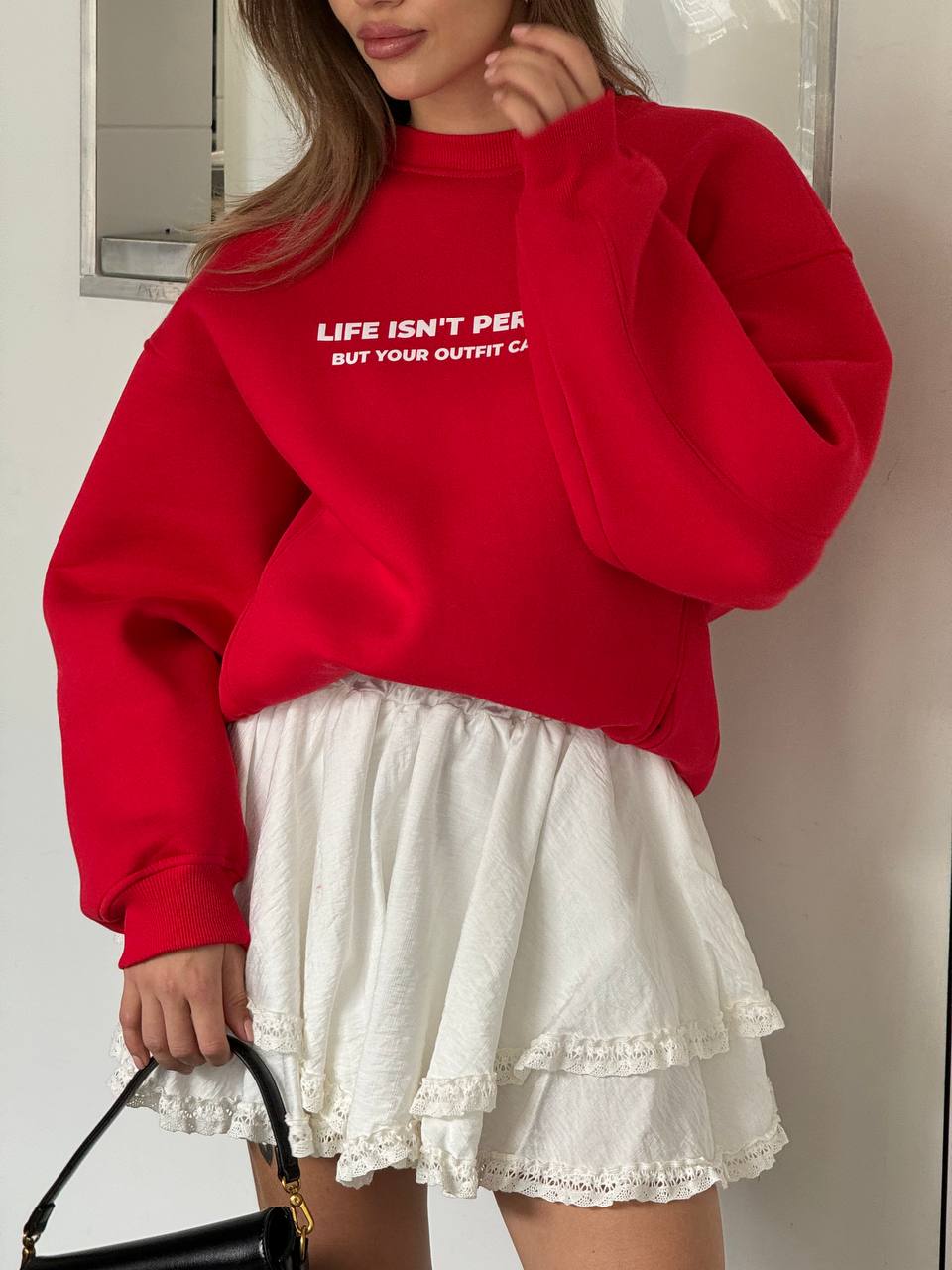Sweatshirt red
