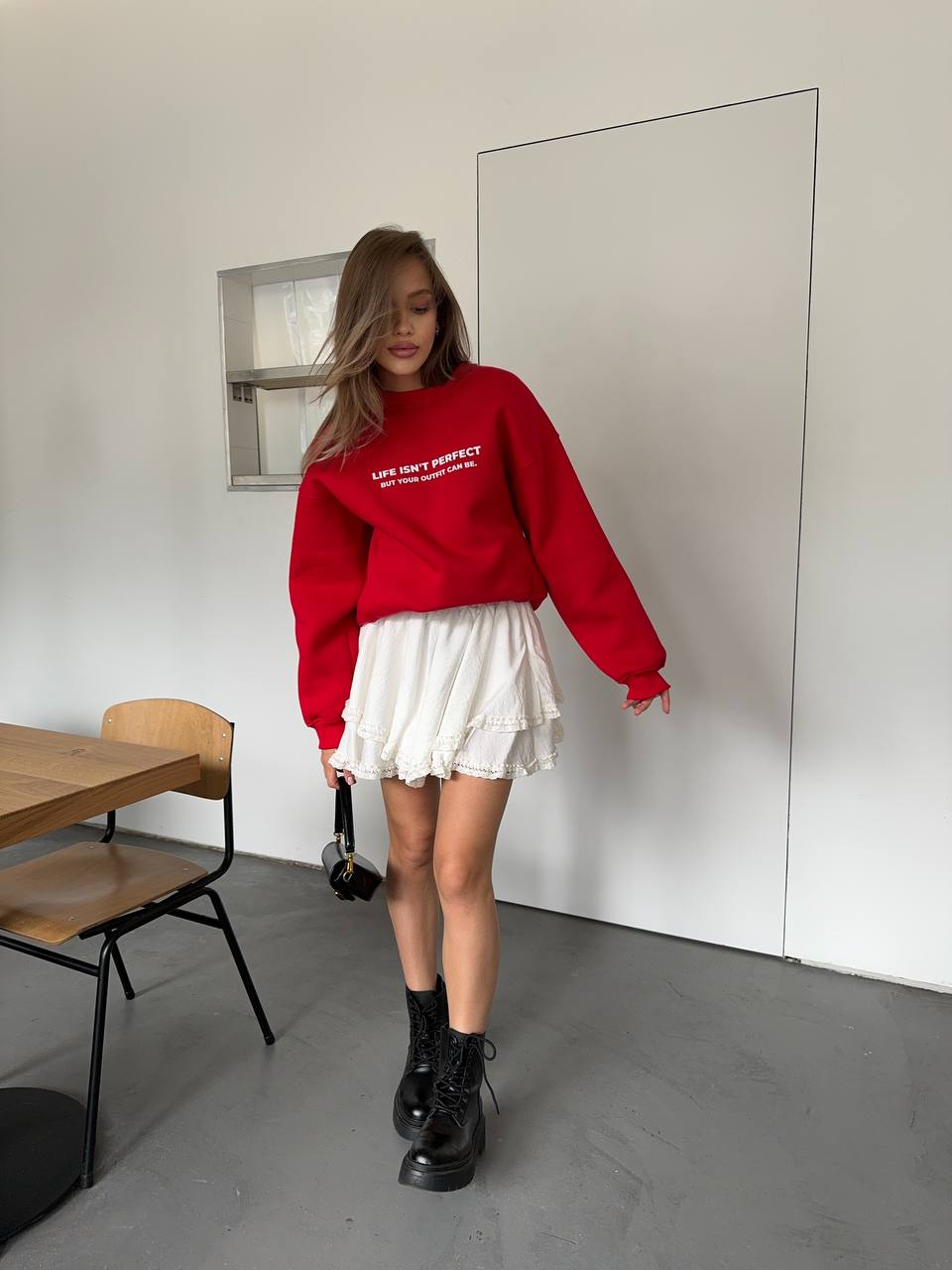 Sweatshirt red