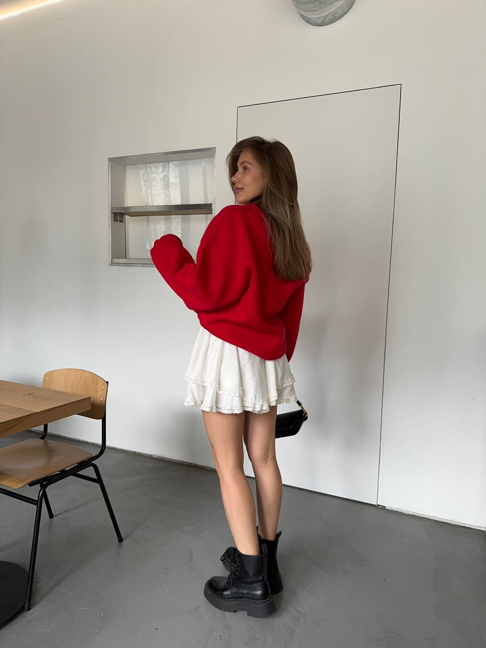 Sweatshirt red
