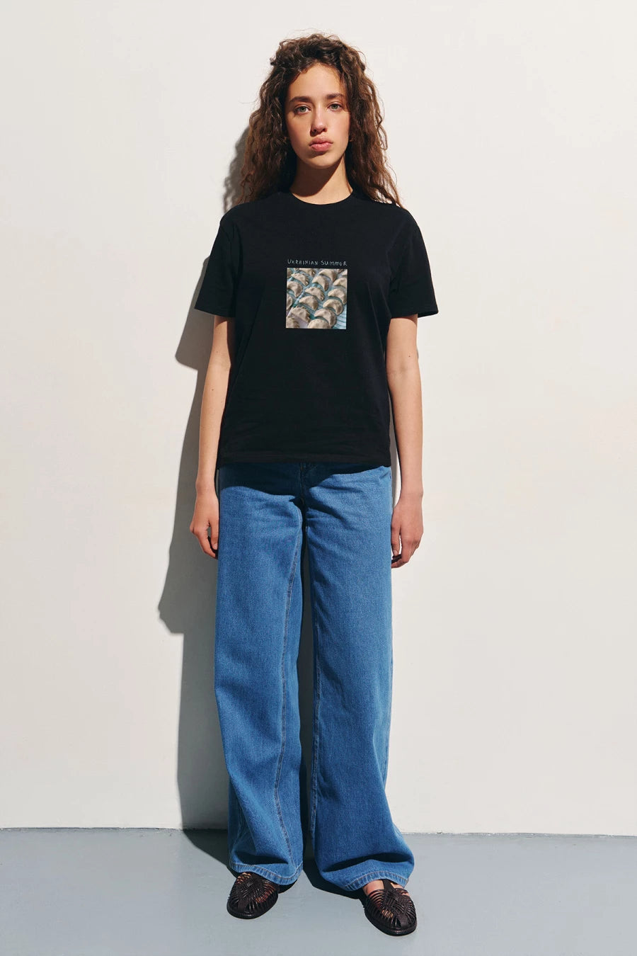 Black T-shirt "Varenyky"