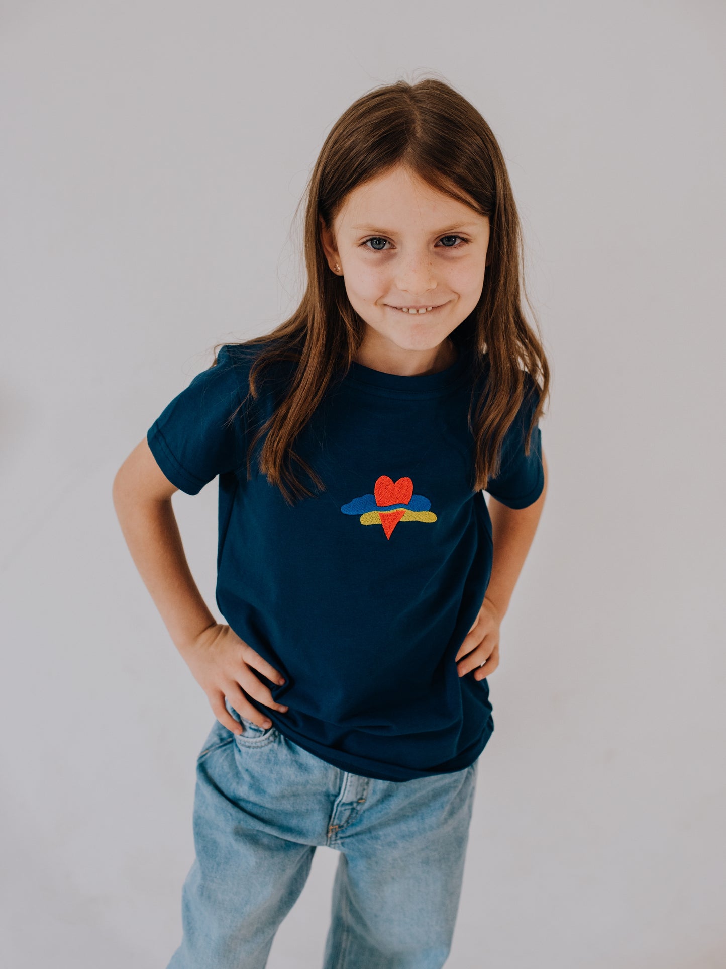 Universal T-Shirt for kids Ukrainian love