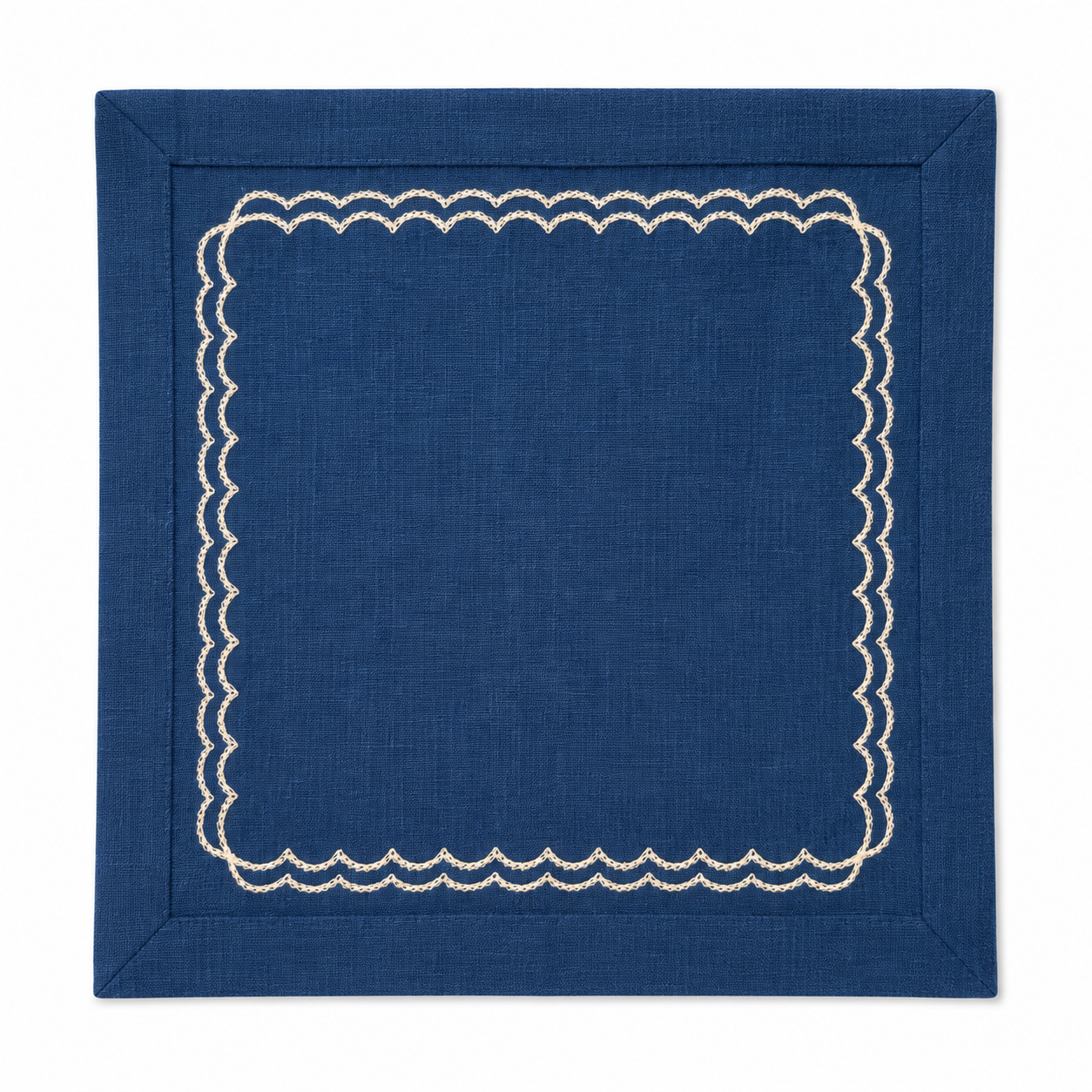 Embroidered Linen Napkin