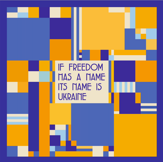 Scarf "If freedom has a name..."