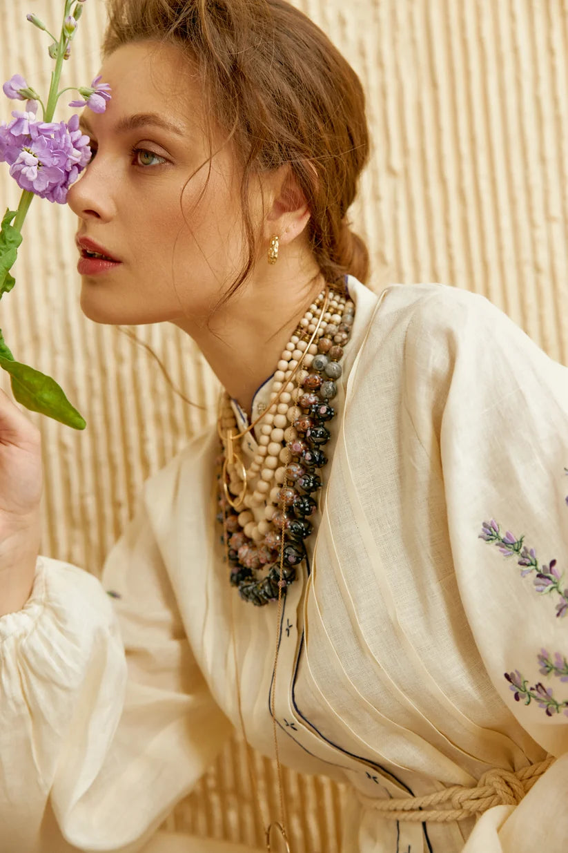 "Lavender" blouse