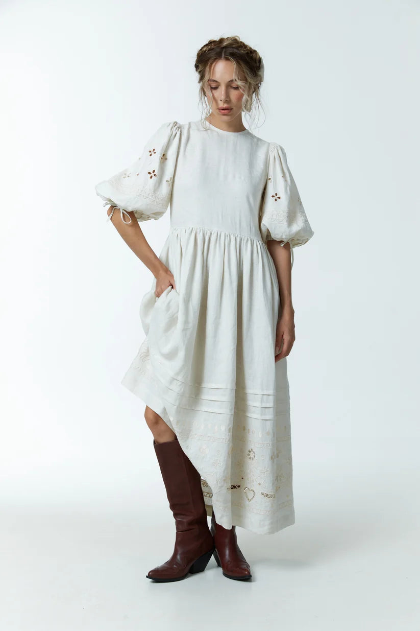 Dress "Yaryna" cream