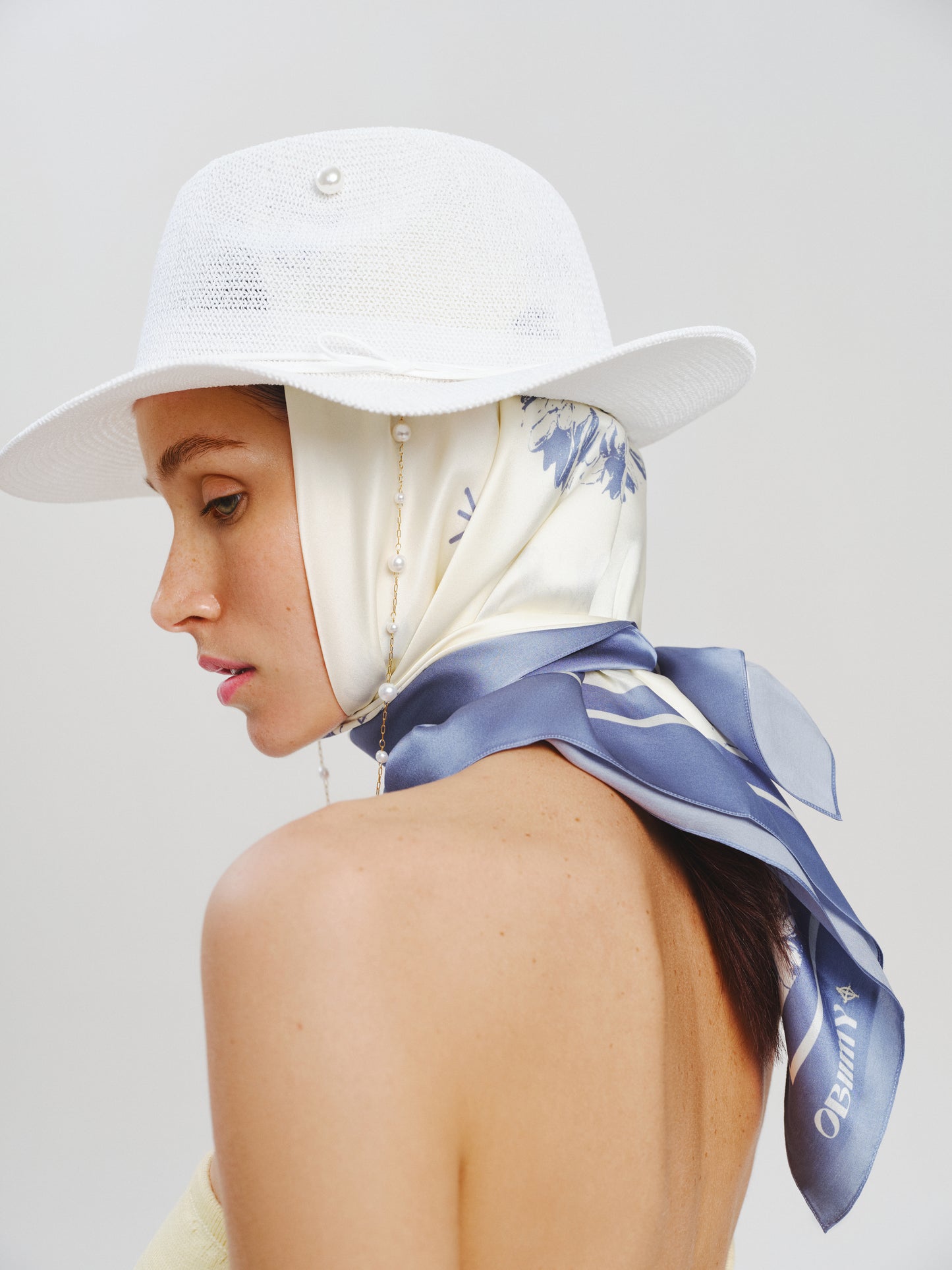 Silk scarf "Passion"