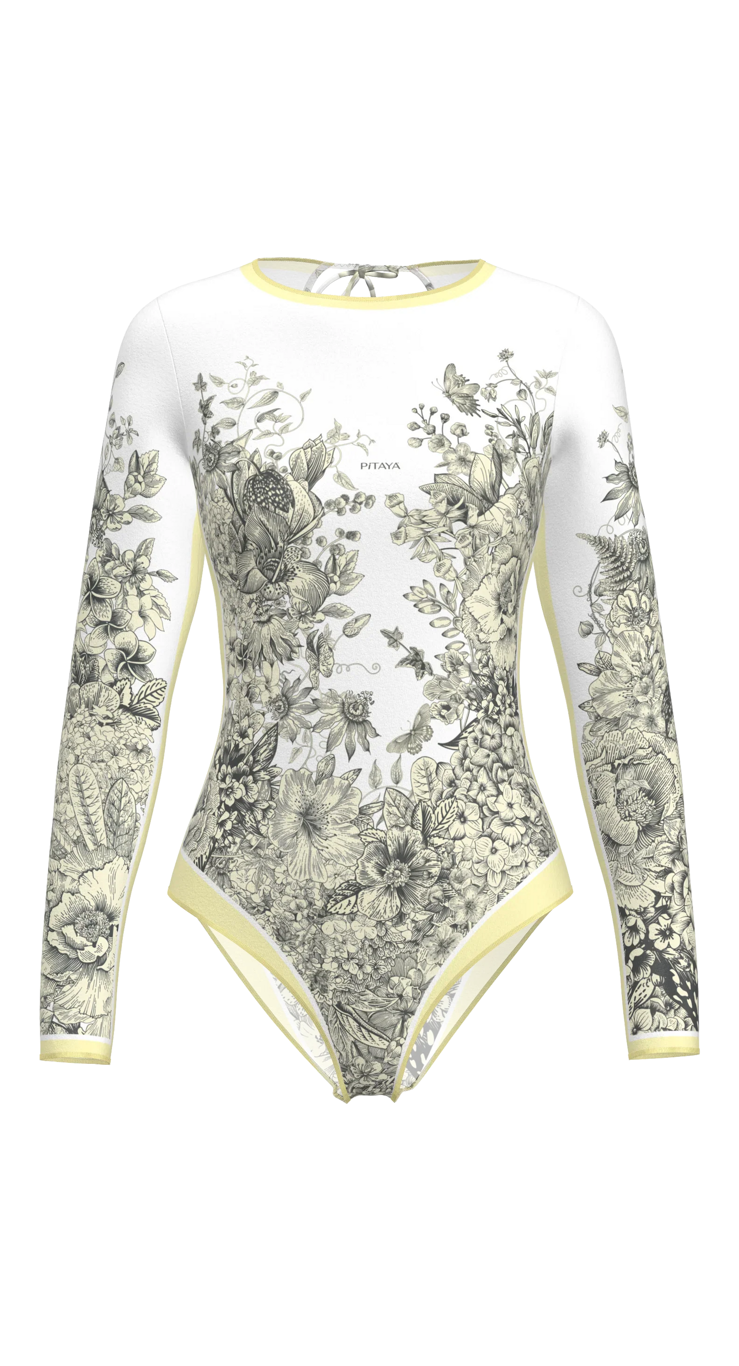 Mexico - One Piece Swimsuit - Citron Glace
