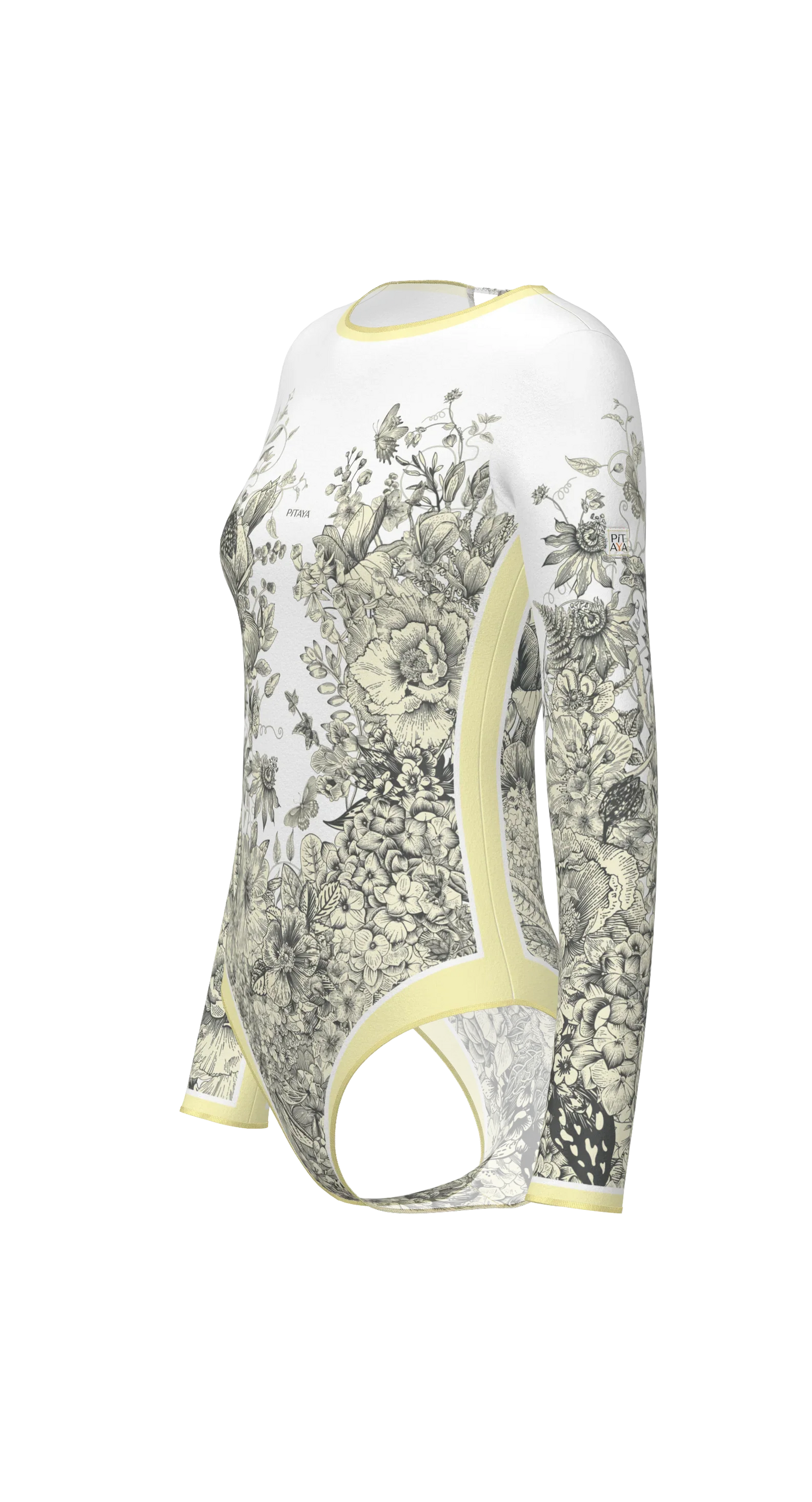 Mexico - One Piece Swimsuit - Citron Glace