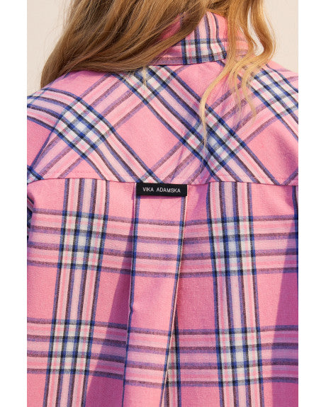 Shirt (pink blue)