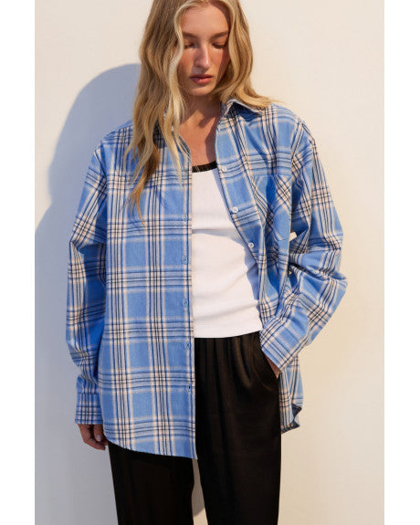 Shirt (blue and milk)