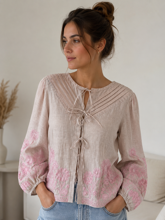 Blouse "Panna" in pink