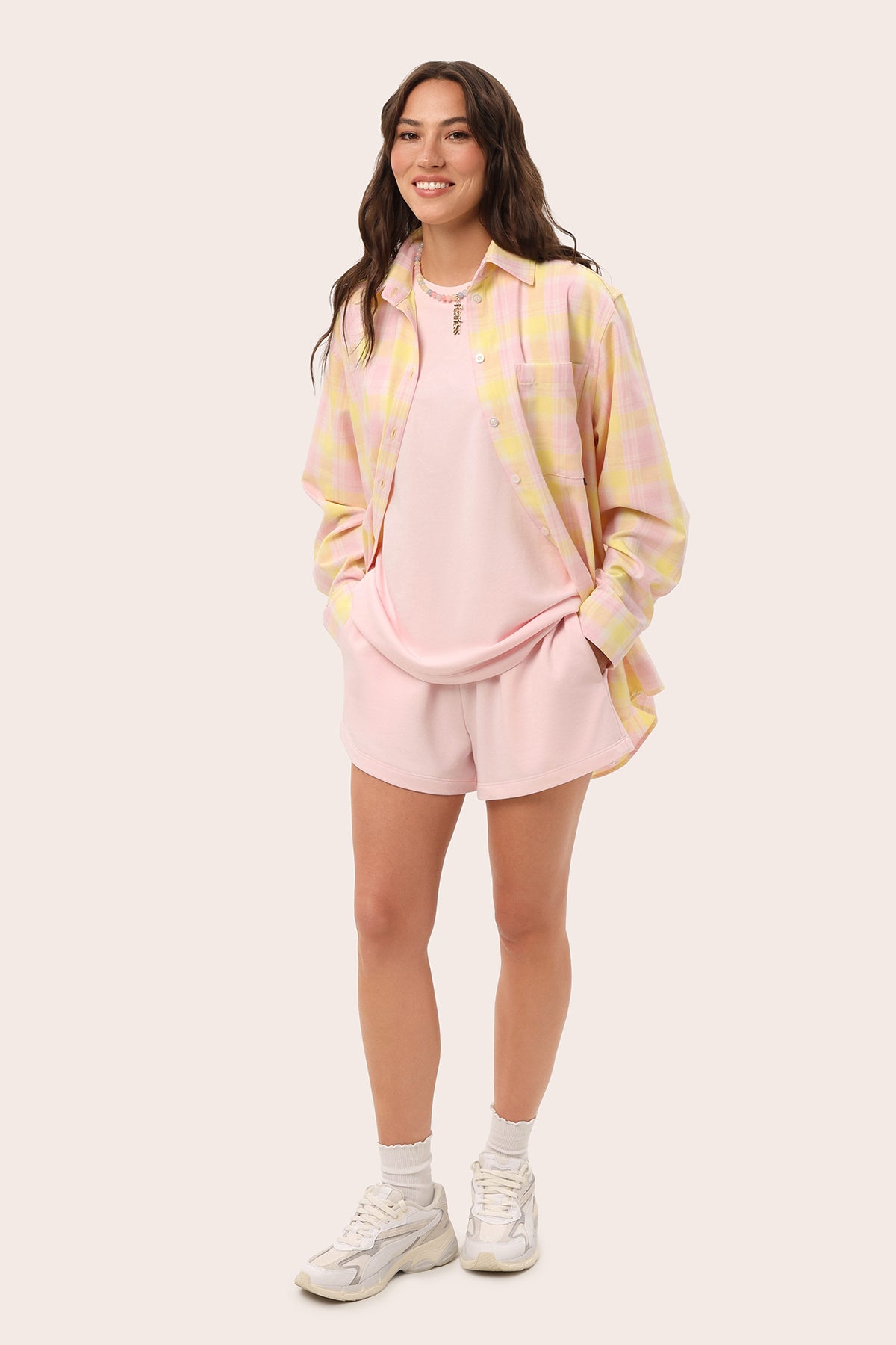 Pink Oversized Shirt