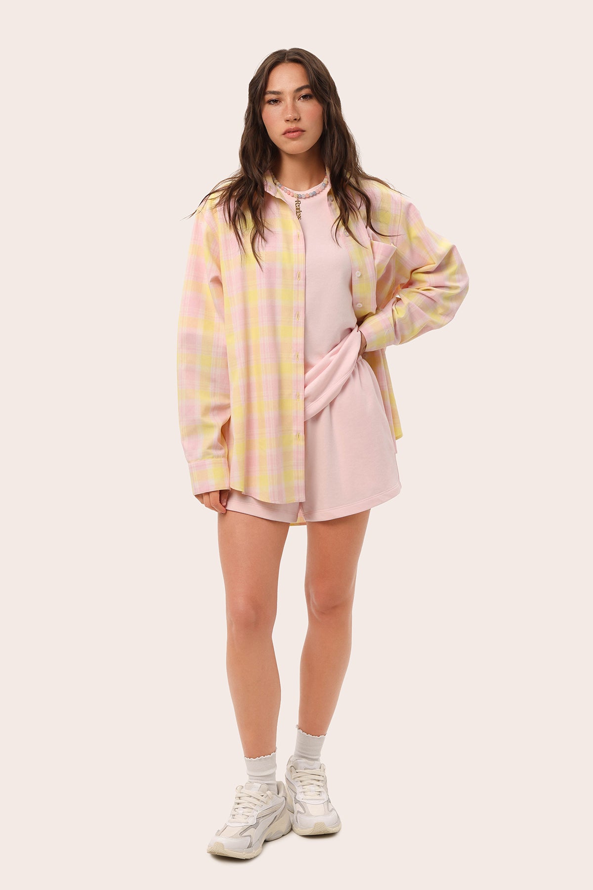 Pink Oversized Shirt