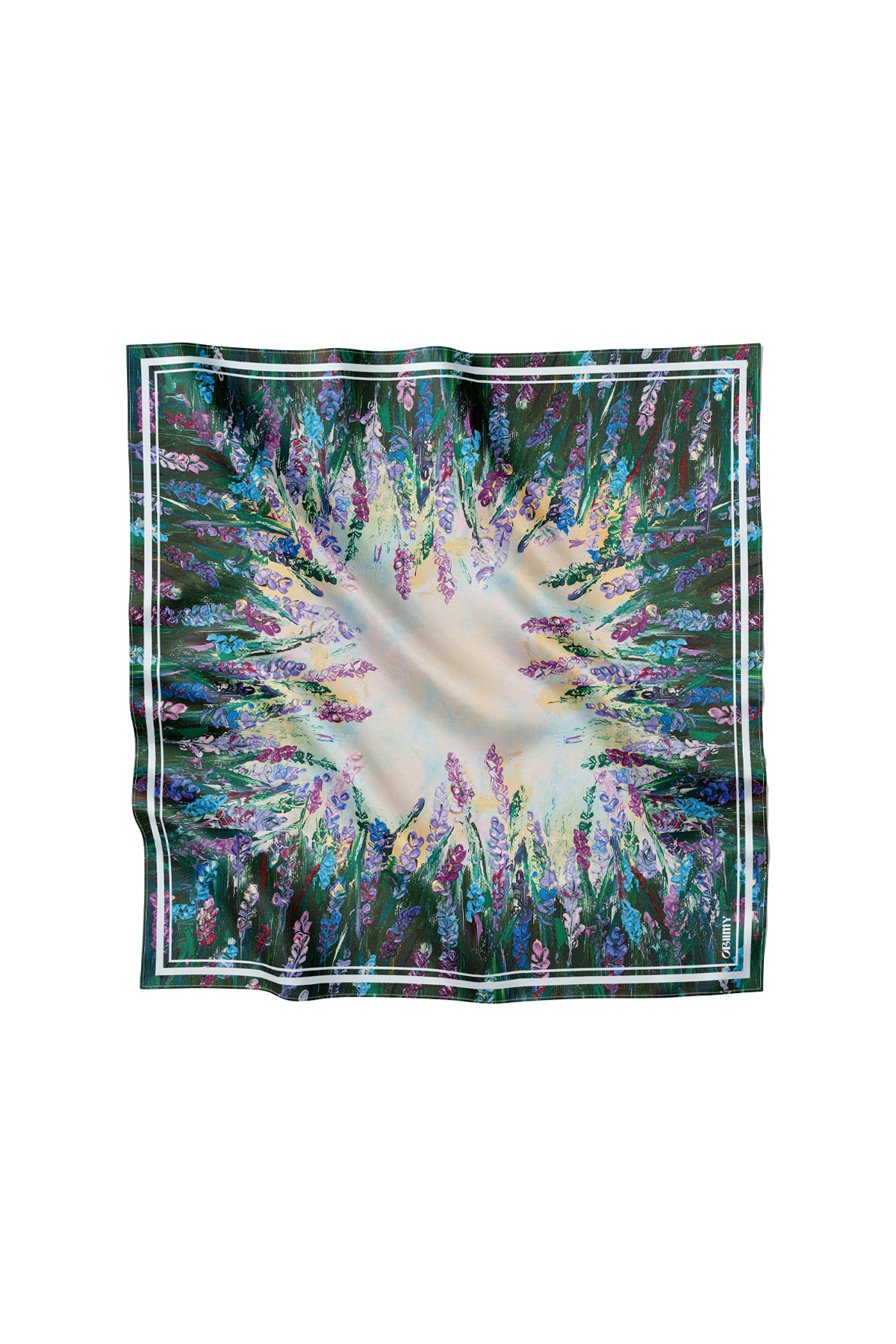 Silk scarf "Energy"