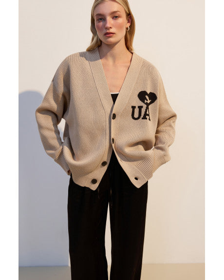 Cardigan UA beige