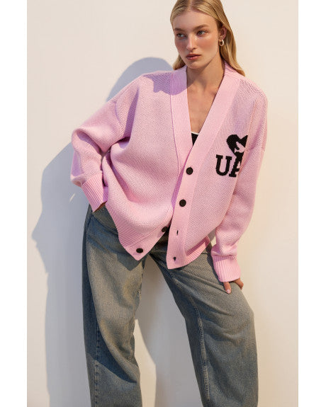 Cardigan UA pink