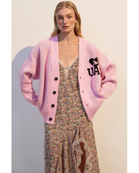 Cardigan UA pink