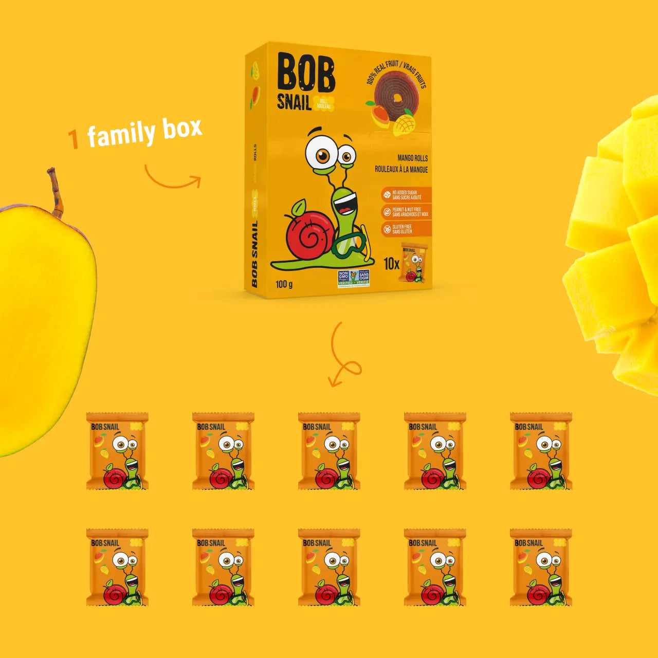 MANGO FRUIT ROLLS