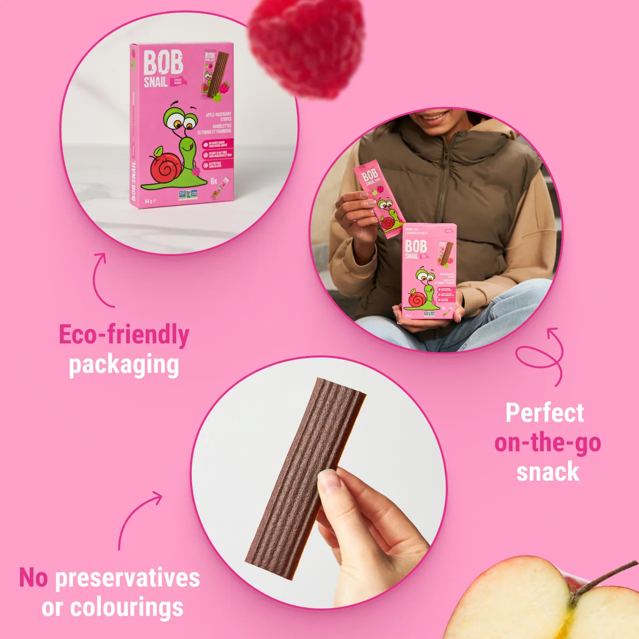 APPLE-RASPBERRY STRIPE