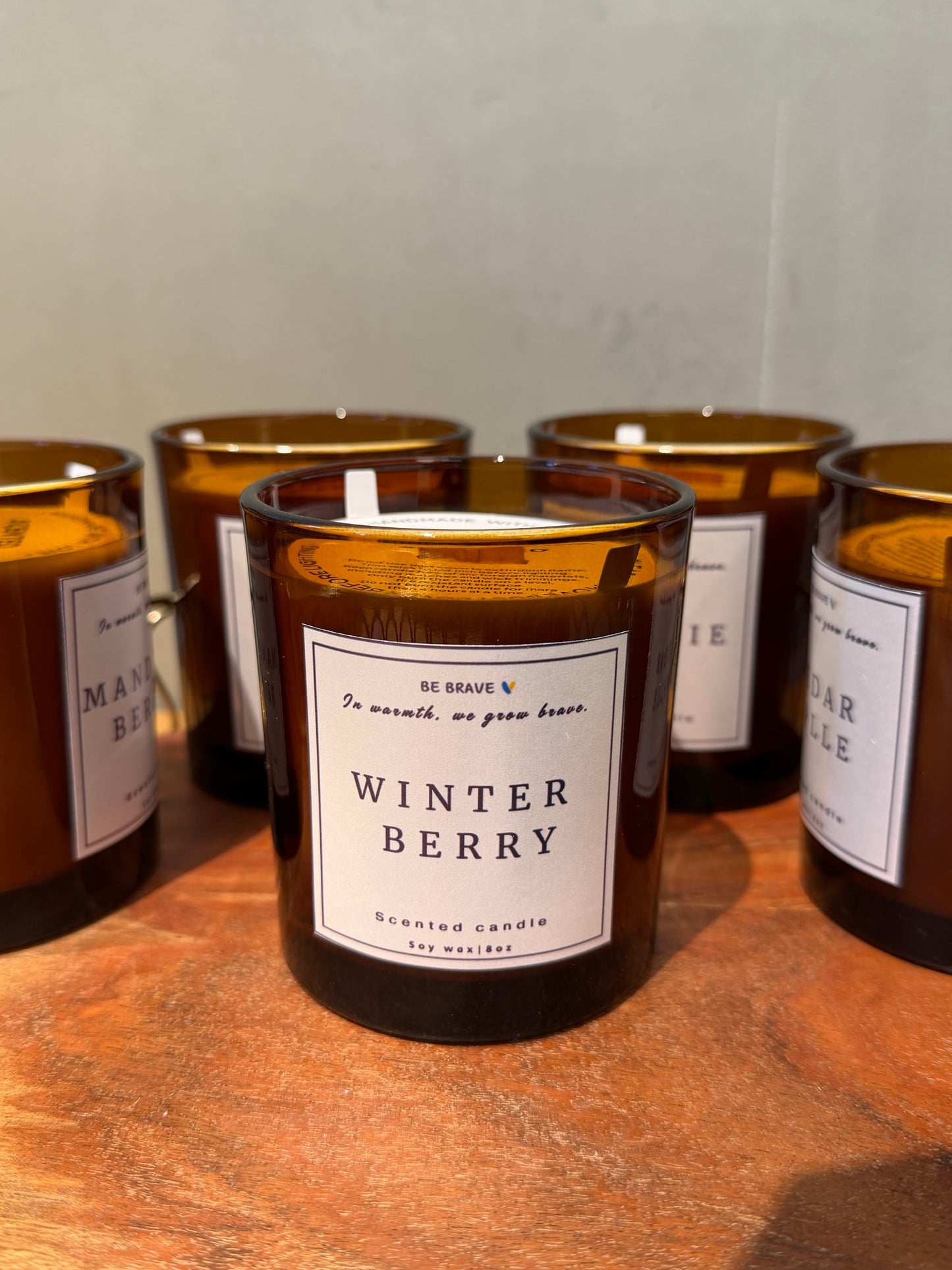 Scented Candle “ Winter Berry”