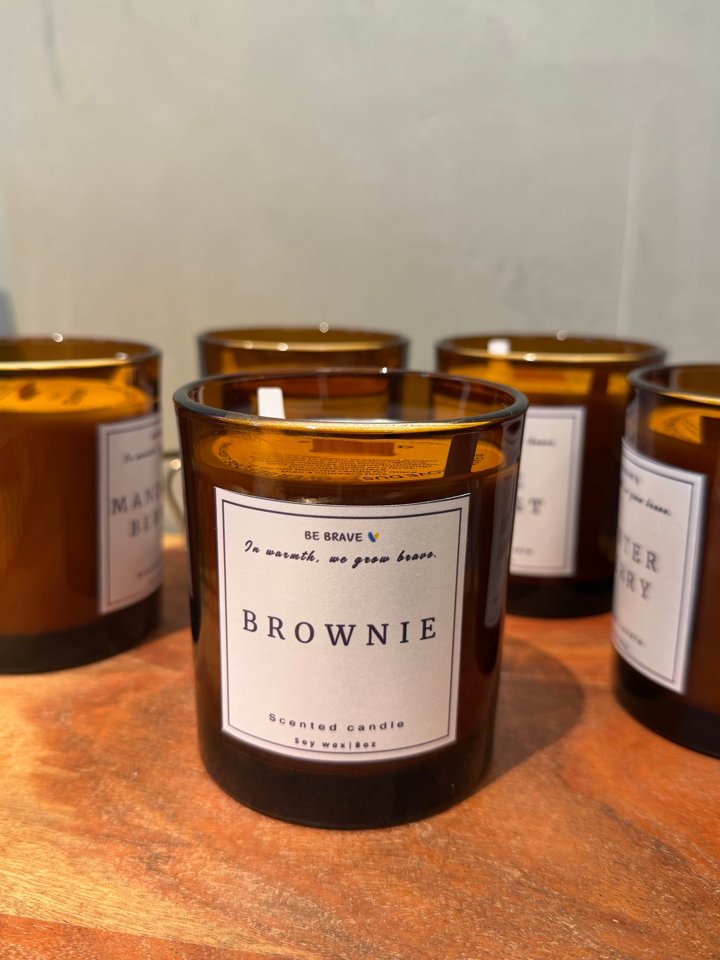 Scented Candle “ Brownie”