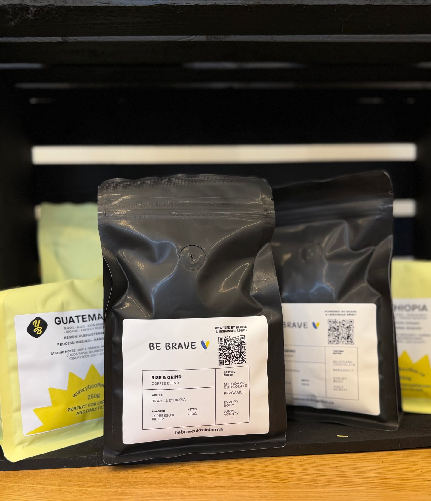 Coffee Be Brave Ukrainian