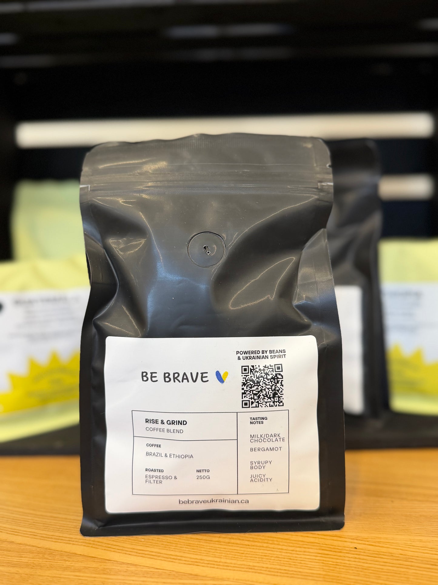 Coffee Be Brave Ukrainian