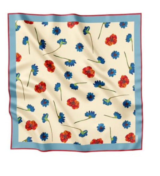 Silk scarf “ Love”