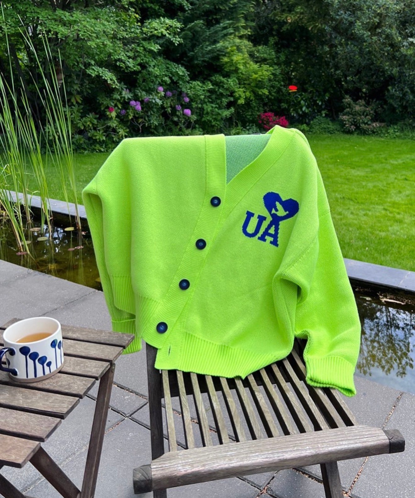 Cardigan UA Neon