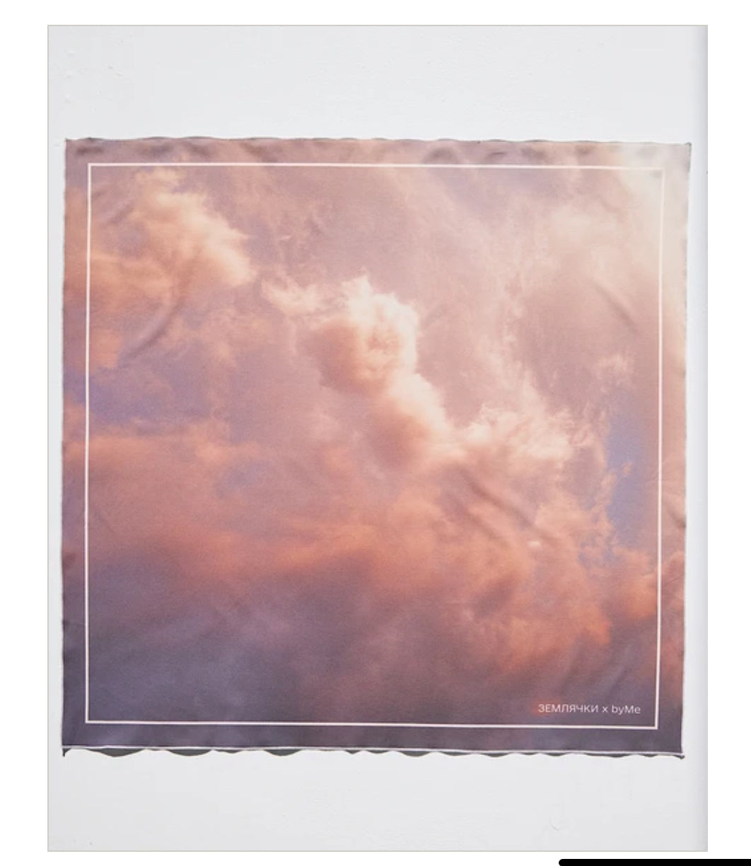 Handkerchief “Sky of Donetsk region”