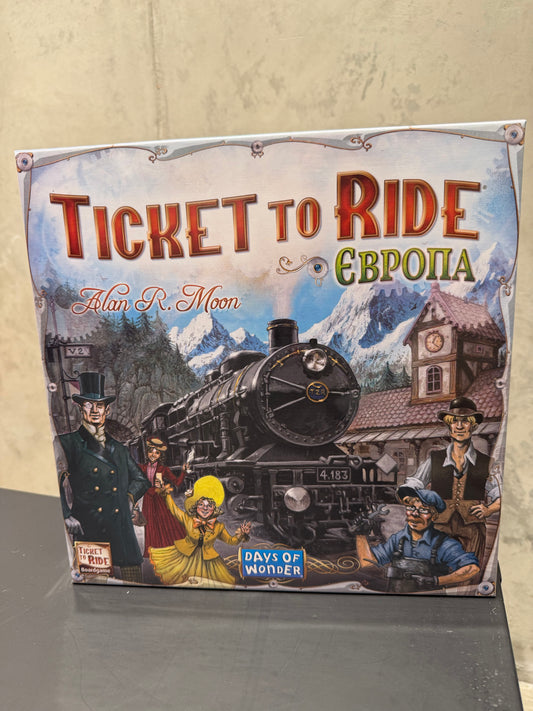Ticket to ride. Європа