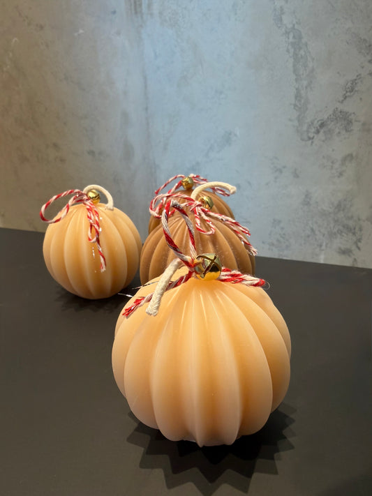 Candle “Christmas Ornament” | White