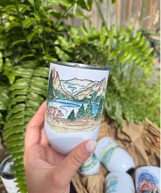 “BC” Vacuum Insulated Coffee Mugs