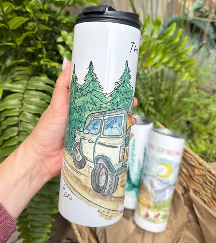 “The Mountain Is You” Vacuum Insulated Coffee Mugs