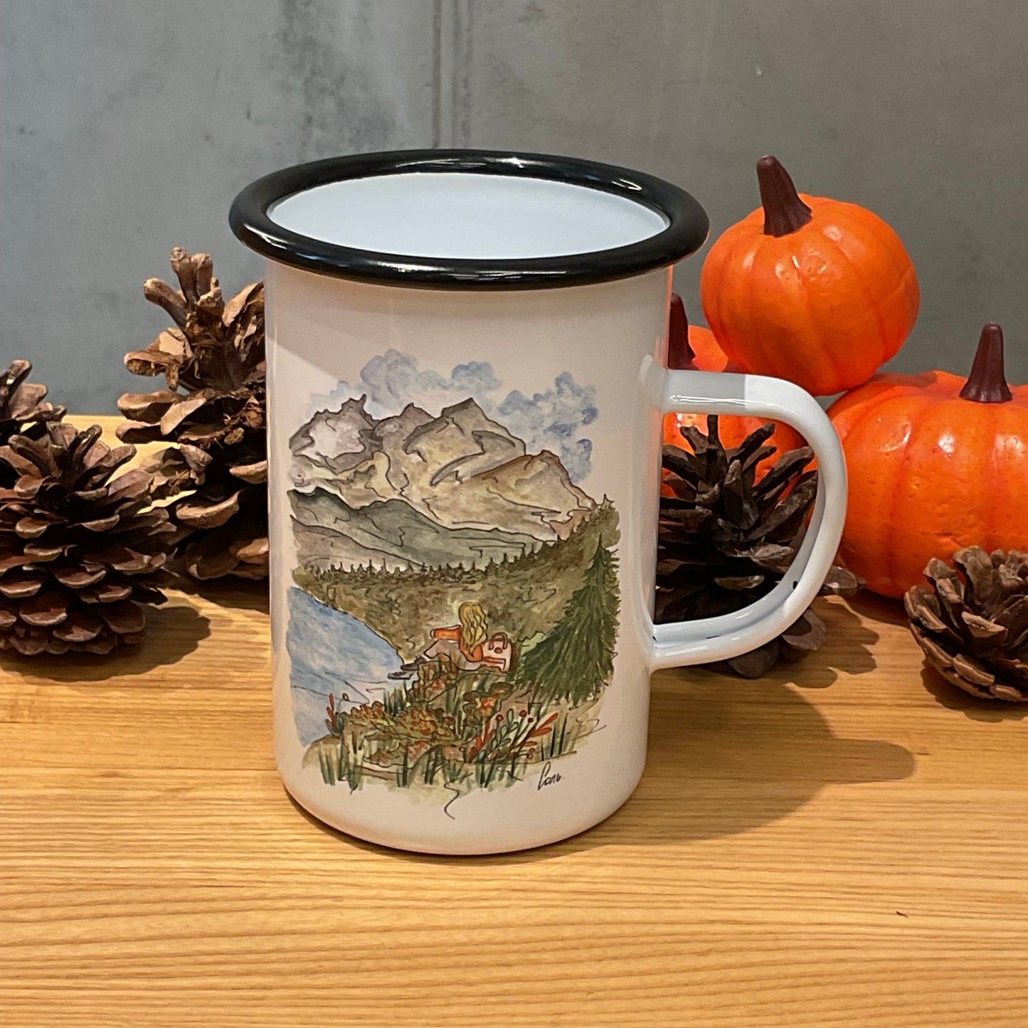 Camping Mug “Tree House”