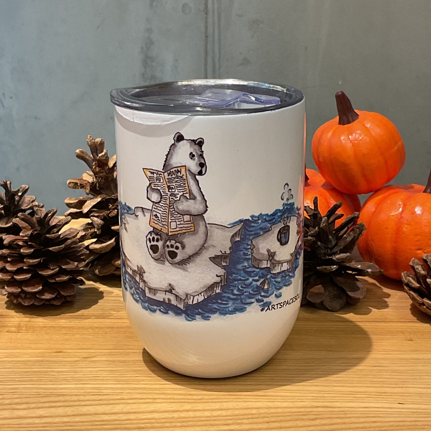 “Evening In The Mountains” Vacuum Insulated Coffee Mug