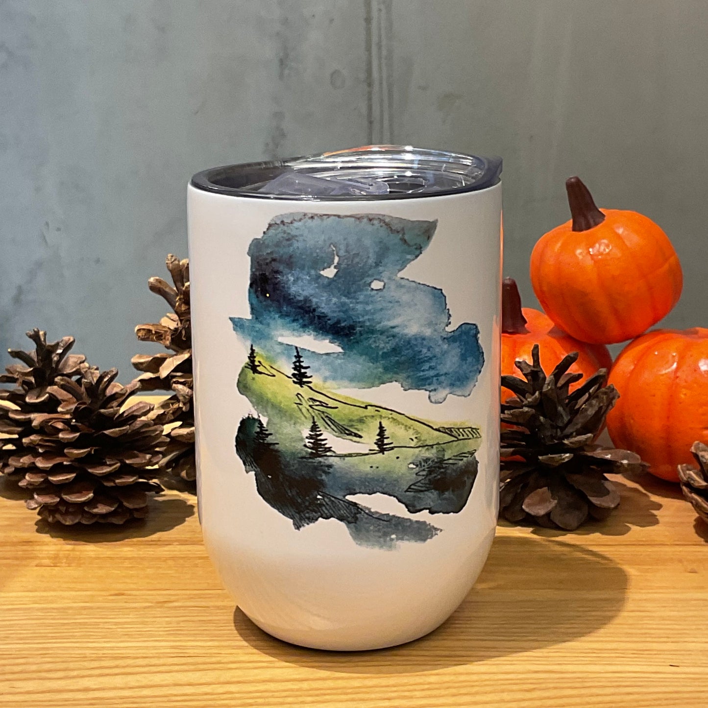 “Evening In The Mountains” Vacuum Insulated Coffee Mug