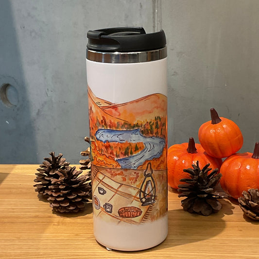 “Autumn picnic” Vacuum Insulated Coffee Mugs